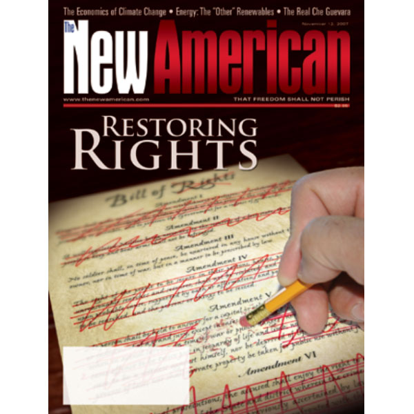The New American - November 12, 2007