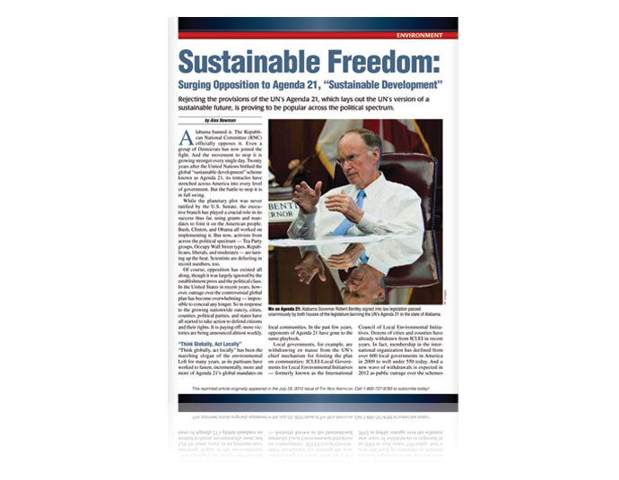 DOWNLOAD - Sustainable Freedom: Surging Opposition to Agenda 21, 